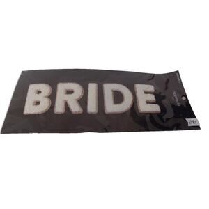 BRIDE applique letters NEW